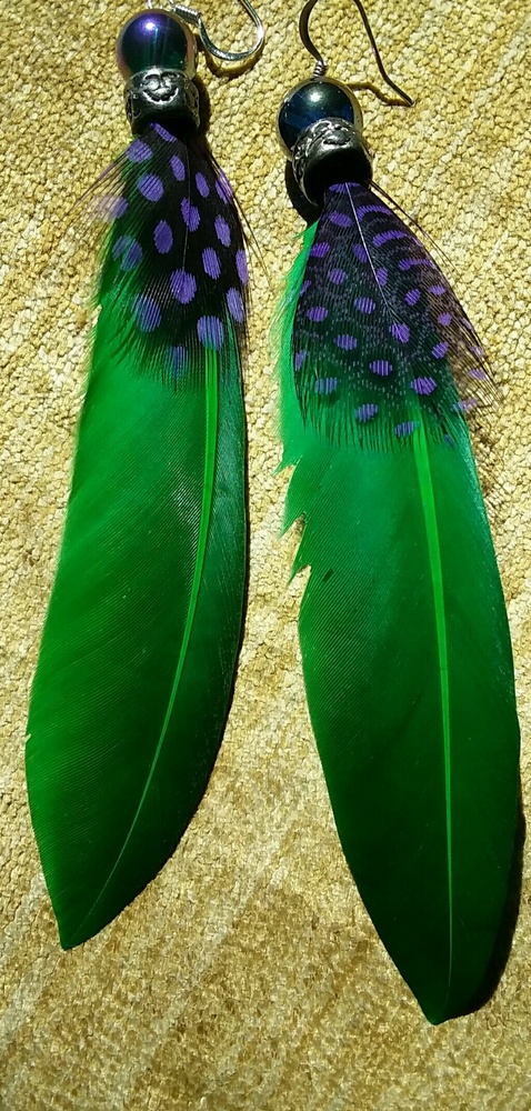 Feather Earrings boho